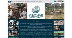 Desktop Screenshot of oneworldsanctuary.org